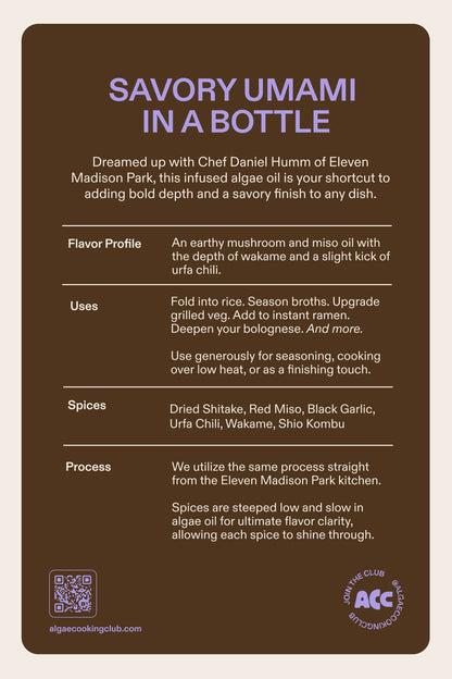 PANTRY | Shiitake Mushroom Oil