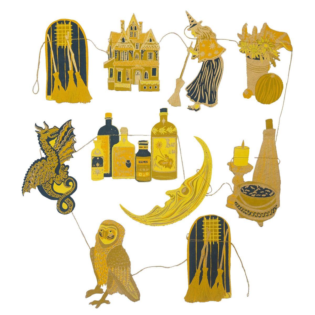 MAISON | Halloween SAMHAIN SEWN GARLAND