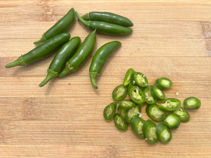 FRESH | Organic Peppers — Serrano Chili