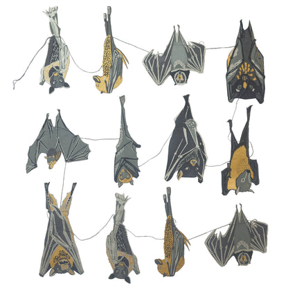MAISON | Halloween BATS SEWN GARLAND