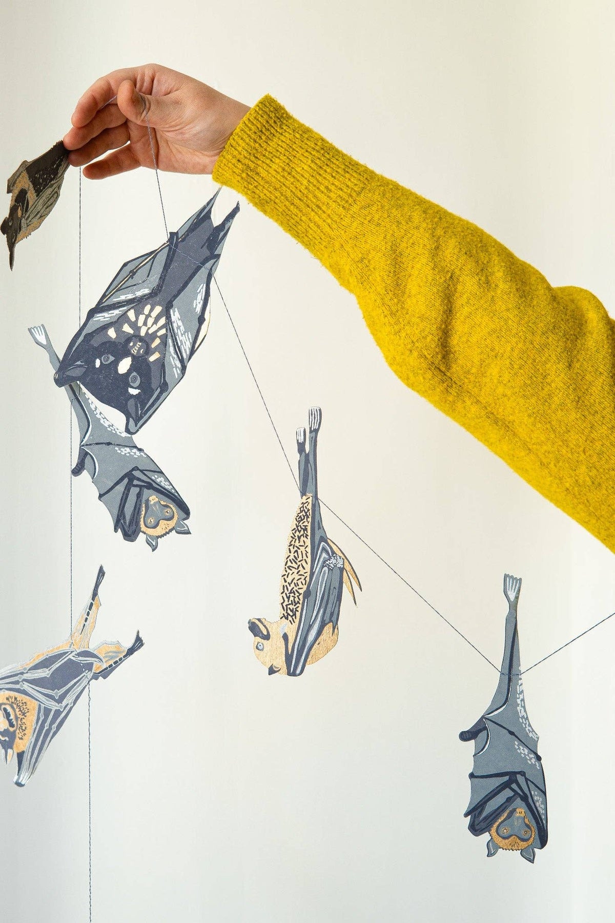 MAISON | Halloween BATS SEWN GARLAND